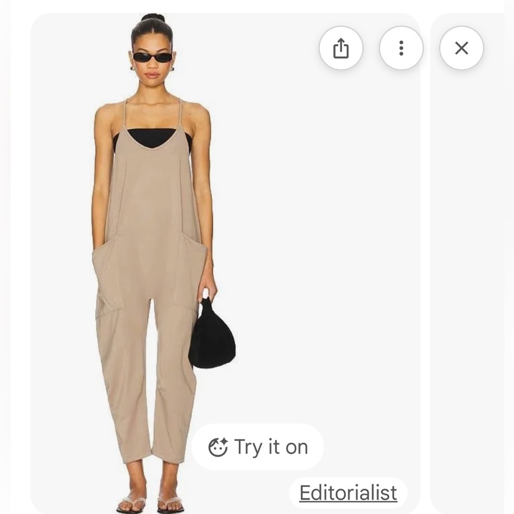FREE PEOPLE (FREE MOVEMENT) LADIES HOT SHOT ONESIE JUMPSUIT-S